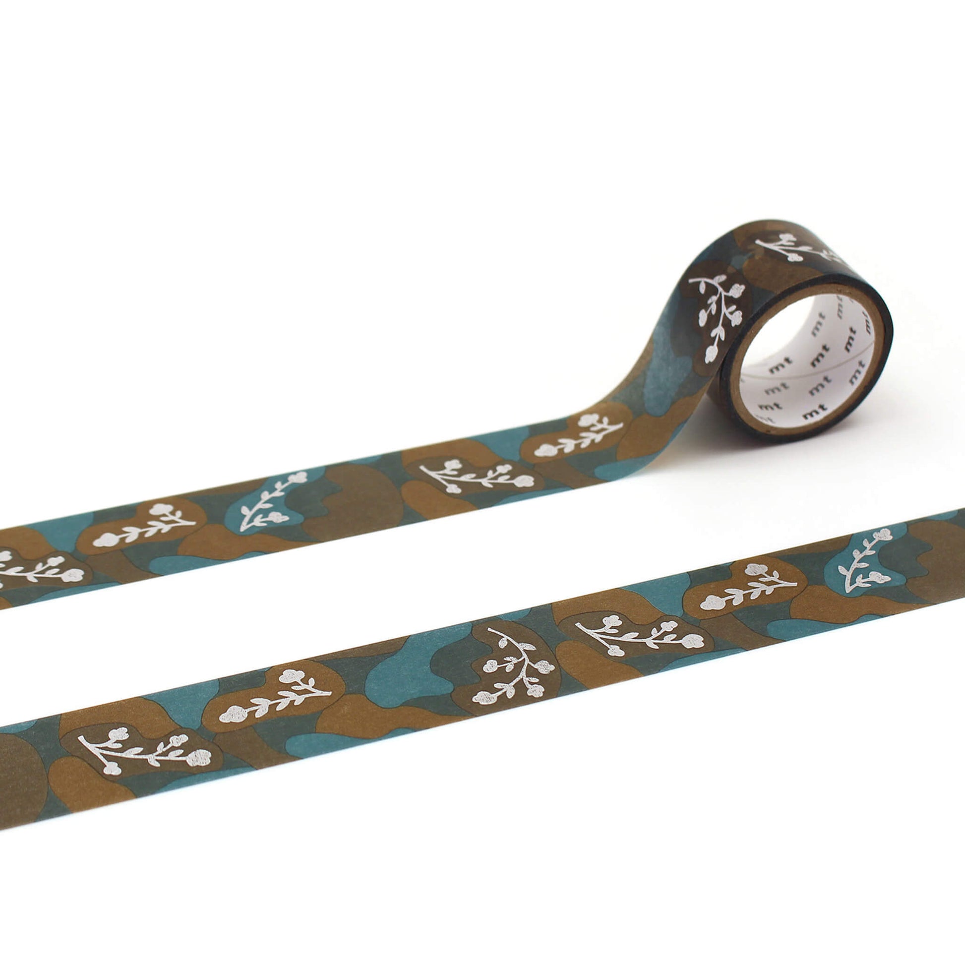 mt × minä perhonen Washi Tape - Sleeping Flower [24mm] - Washi Tapes