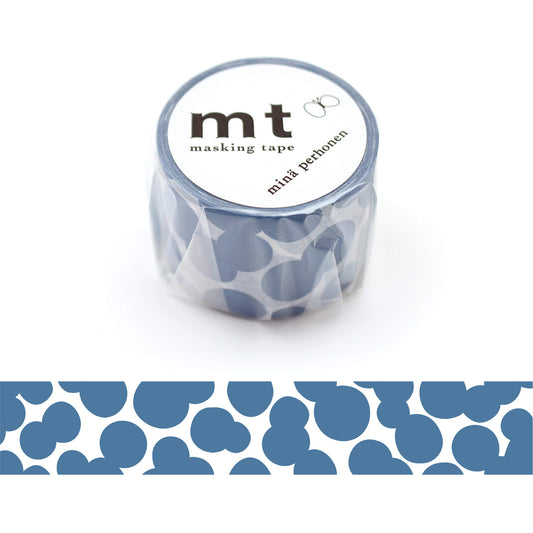 mt × minä perhonen Washi Tape - Soda Water Blue [35mm] - Washi Tapes