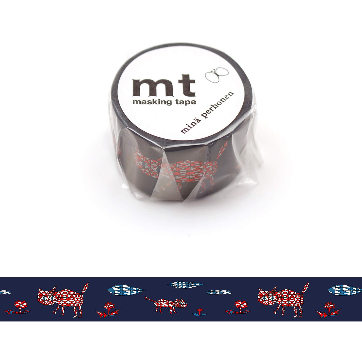 mt × minä perhonen Washi Tape - Tama [24mm] - Washi Tapes