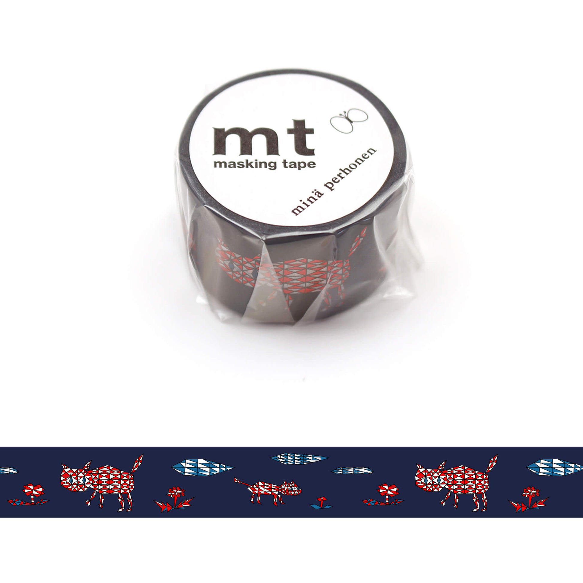 mt × minä perhonen Washi Tape - Tama [24mm] - Washi Tapes