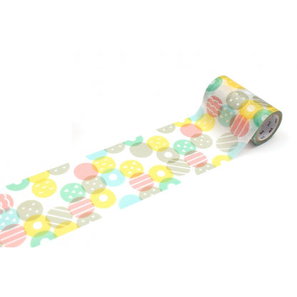 MT × Mizutama Pocket Washi Tape - Various Circles [75mm Width] - Masking Tape Books