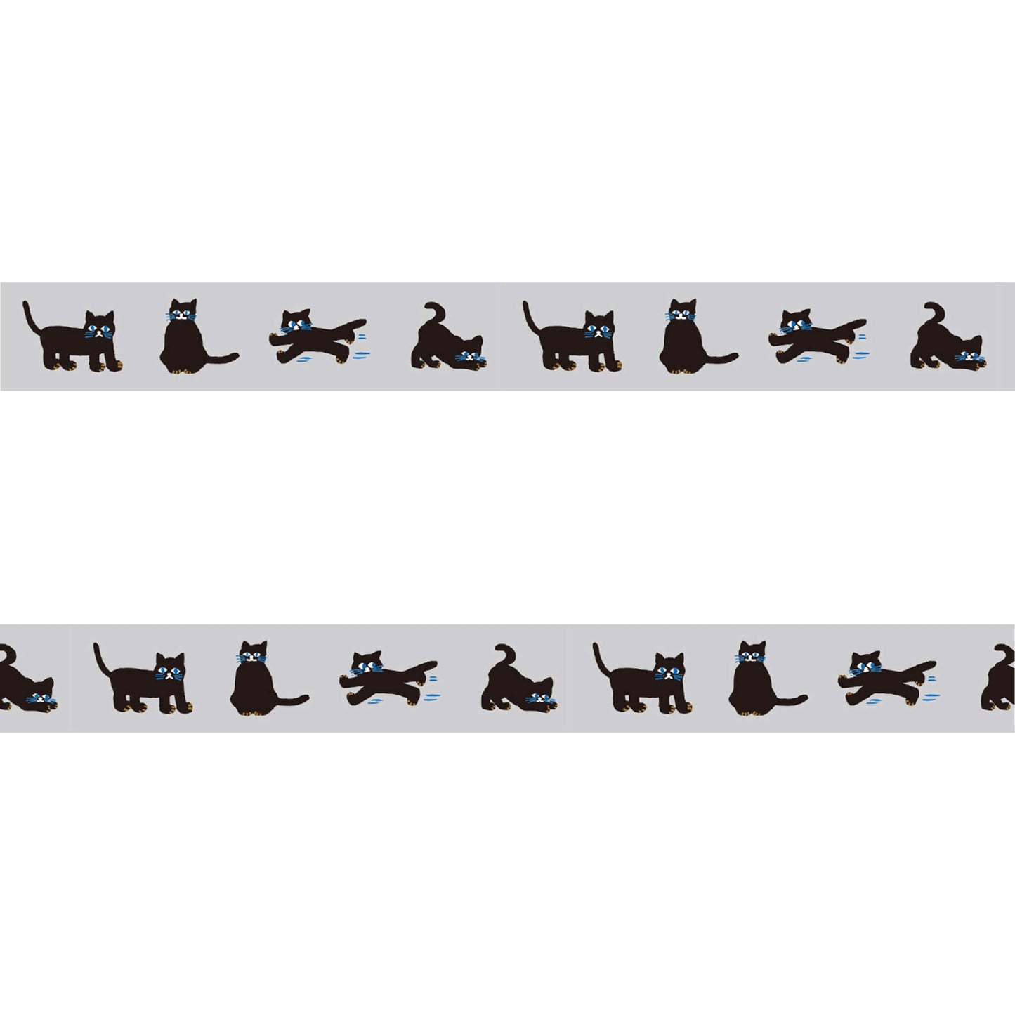 mt × SOU.SOU Washi Tape - Cat [15mm] - Washi Tapes