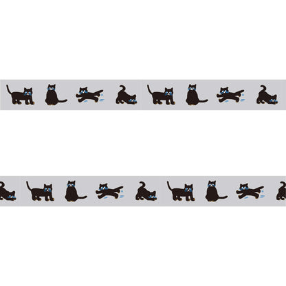 mt × SOU.SOU Washi Tape - Cat [15mm] - Washi Tapes
