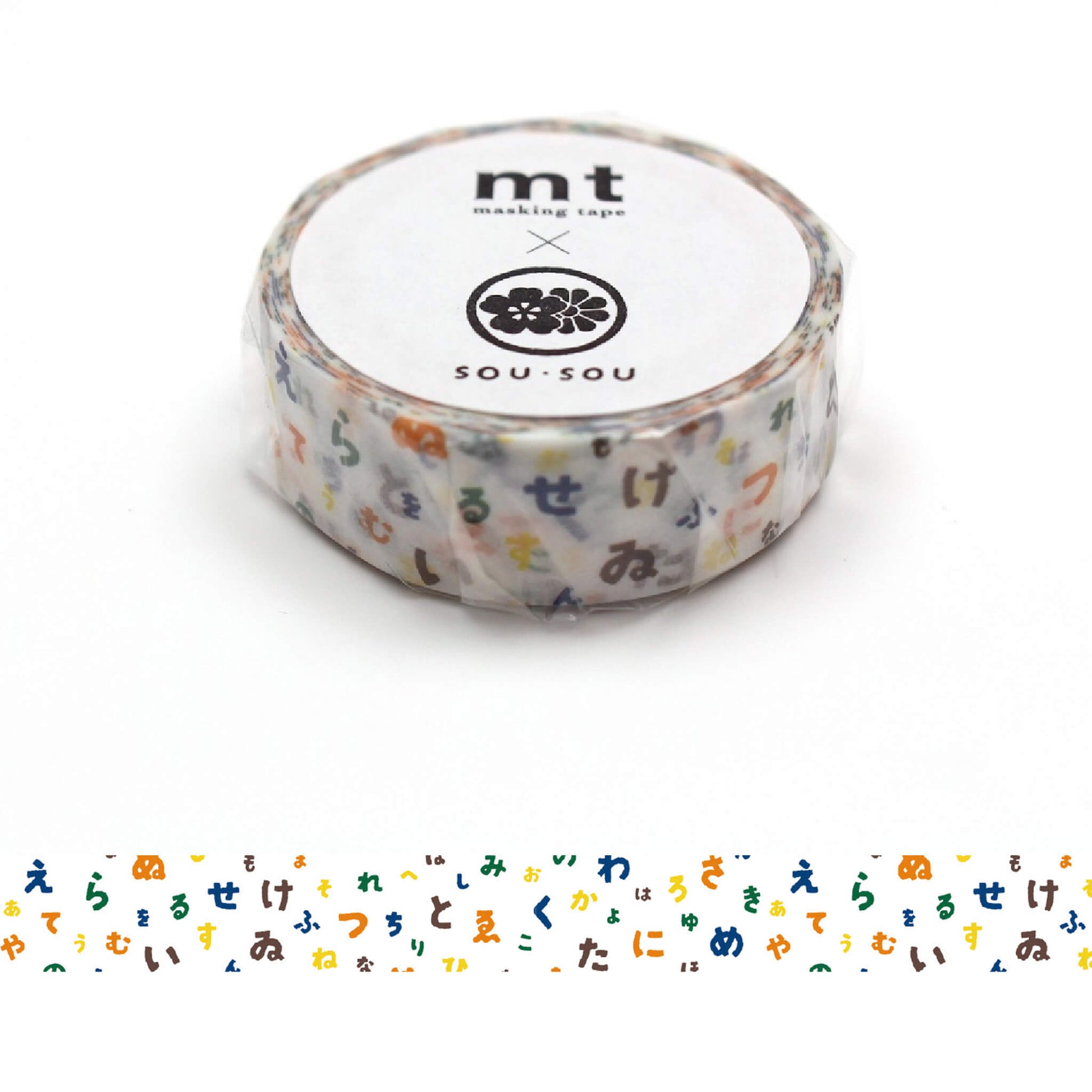 mt × SOU.SOU Washi Tape - Iro wa Nioedo [15mm] - Washi Tapes