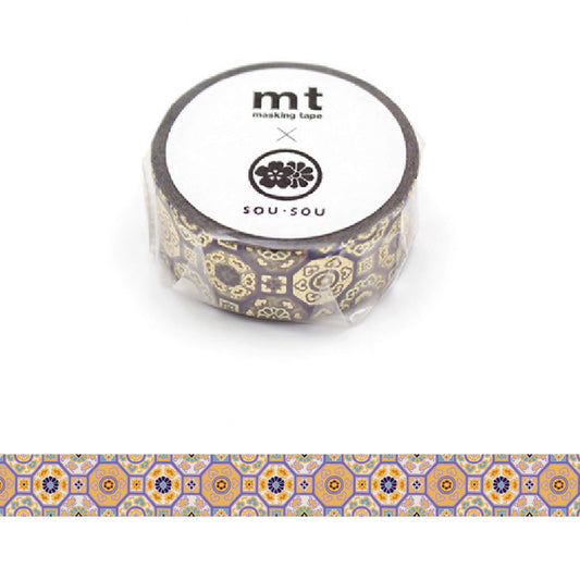mt × SOU.SOU Washi Tape - Karei [15mm] - Washi Tapes