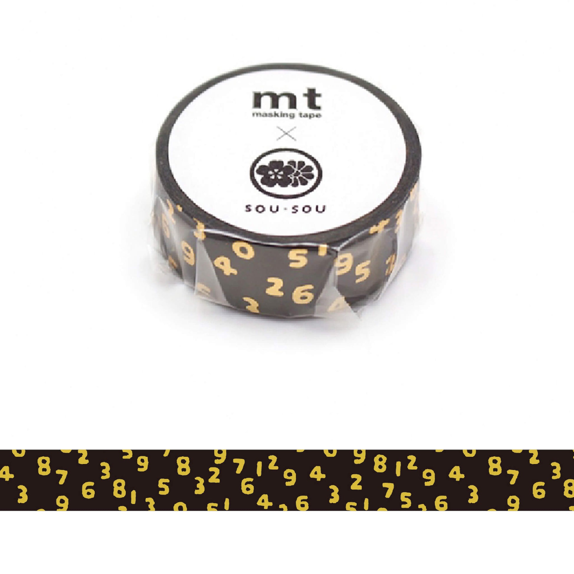 mt × SOU.SOU Washi Tape - SO-SU-U Konkin [15mm] - Washi Tapes