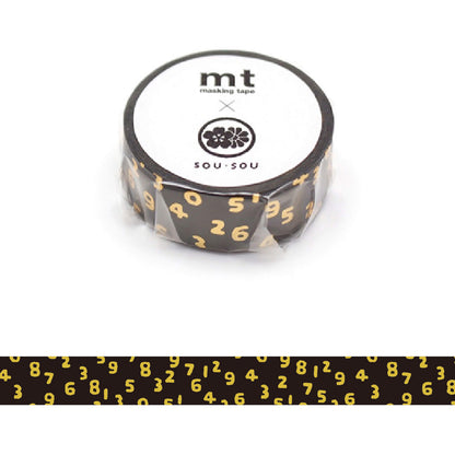 mt × SOU.SOU Washi Tape - SO-SU-U Konkin [15mm] - Washi Tapes