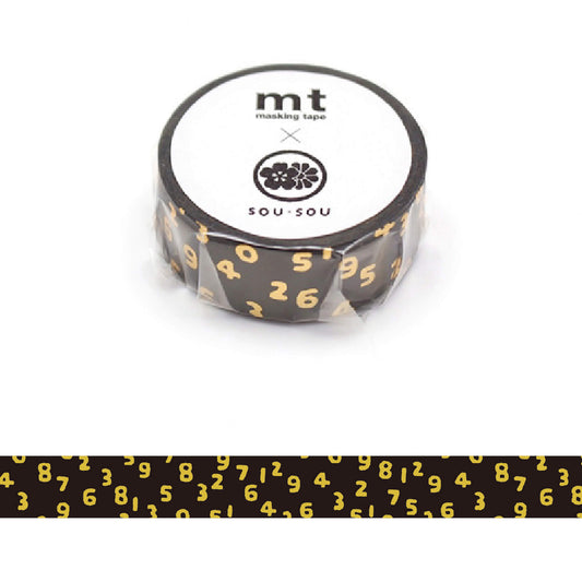 mt × SOU.SOU Washi Tape - SO-SU-U Konkin [15mm] - Washi Tapes