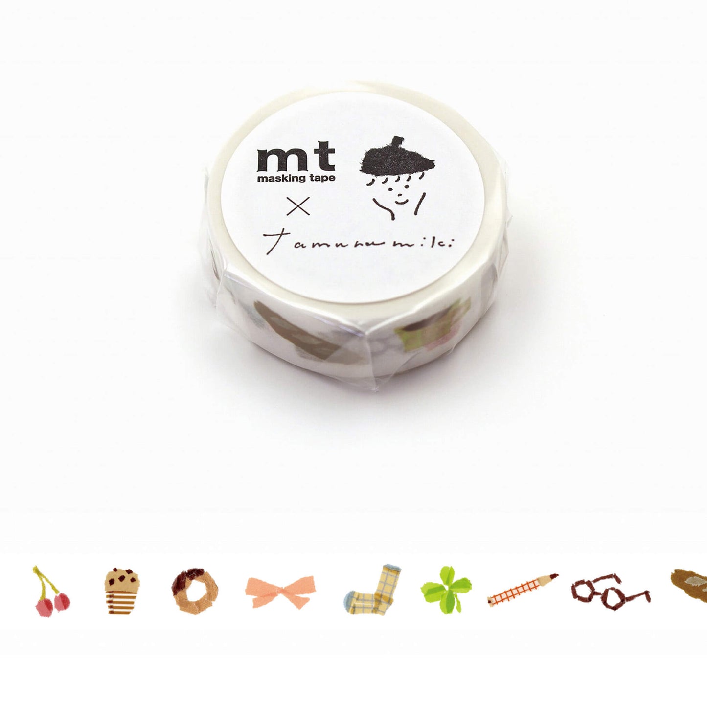 mt × Tamura Miki Washi Tape - Favorite [15mm] - Washi Tapes