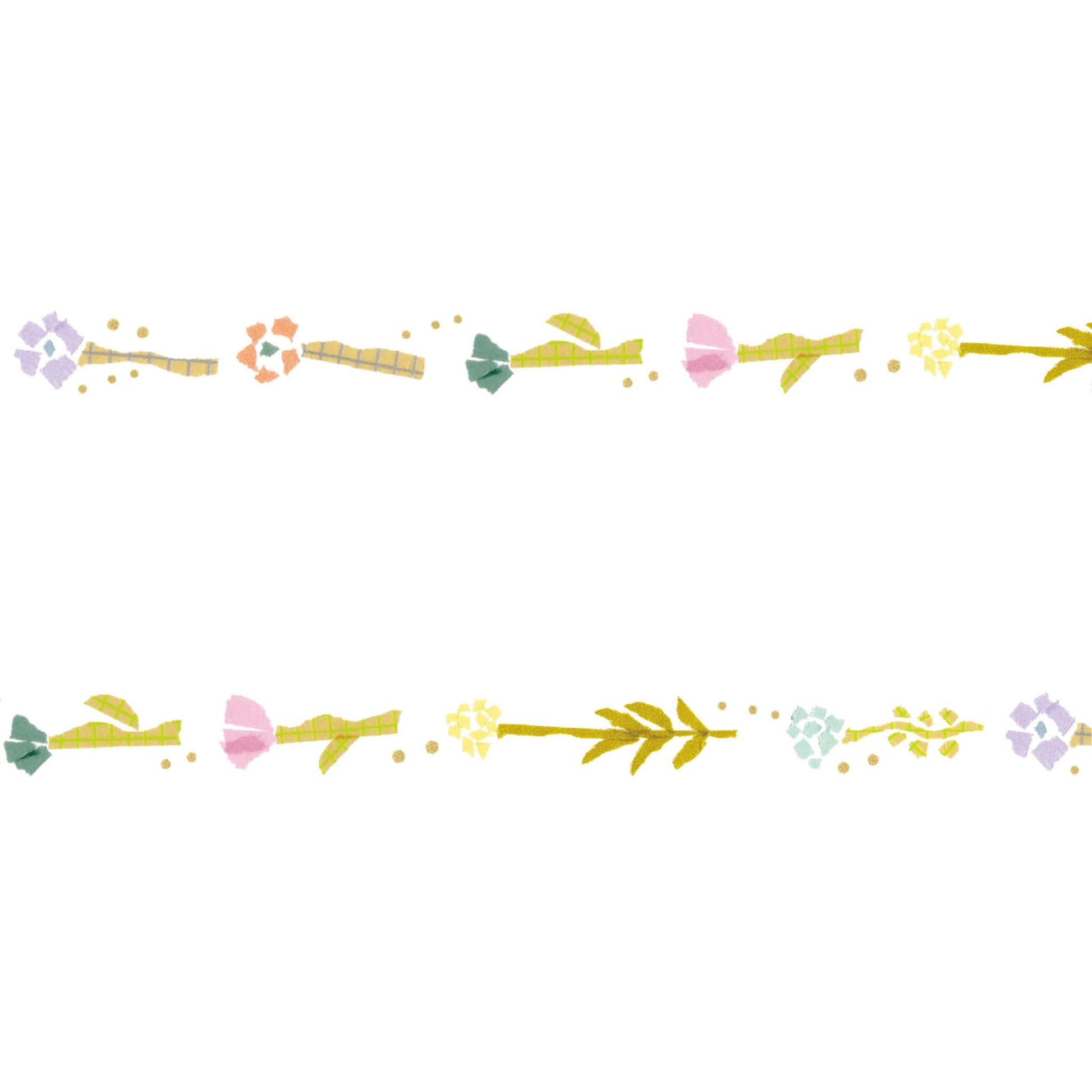 mt × Tamura Miki Washi Tape - Hanahana [15mm] - Washi Tapes
