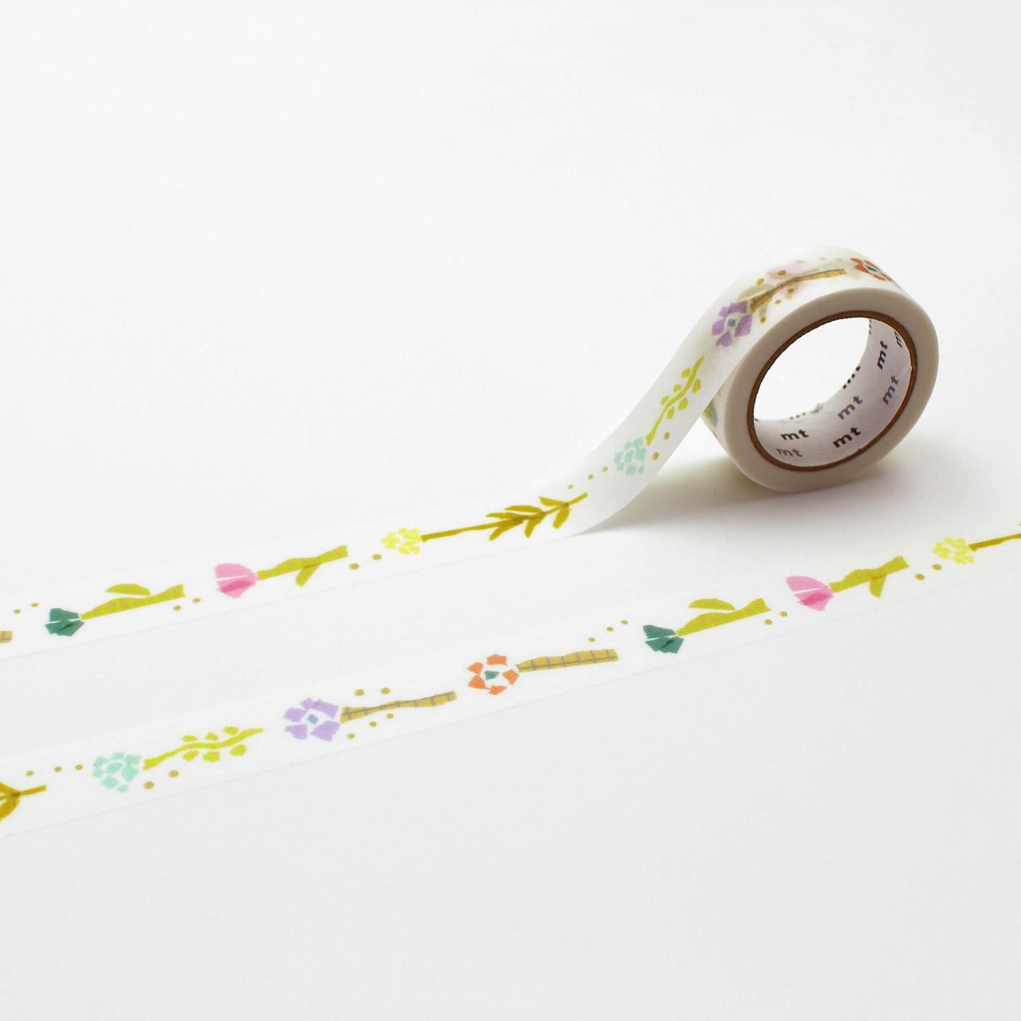 mt × Tamura Miki Washi Tape - Hanahana [15mm] - Washi Tapes
