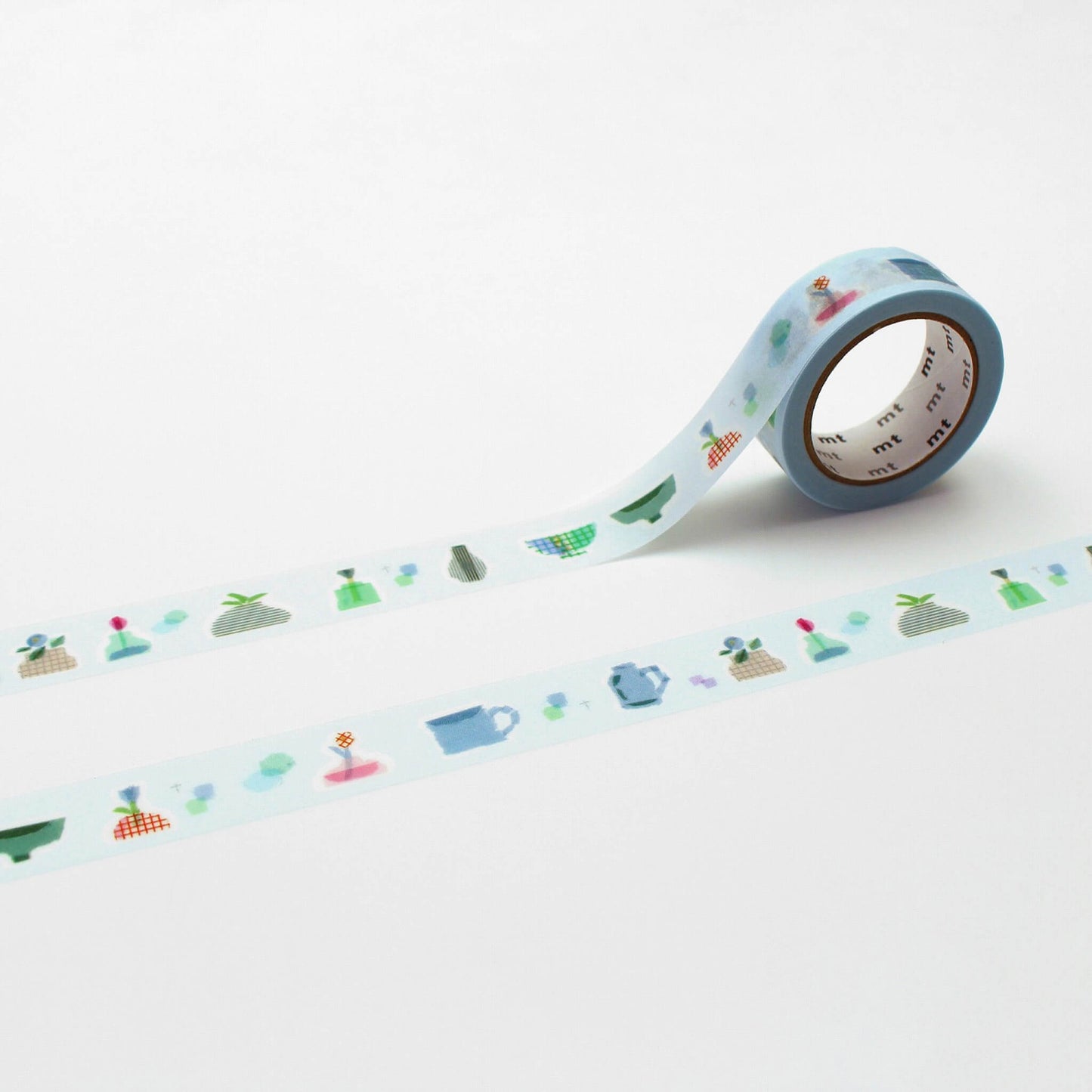 mt × Tamura Miki Washi Tape - Iroiro Glass [15mm] - Washi Tapes