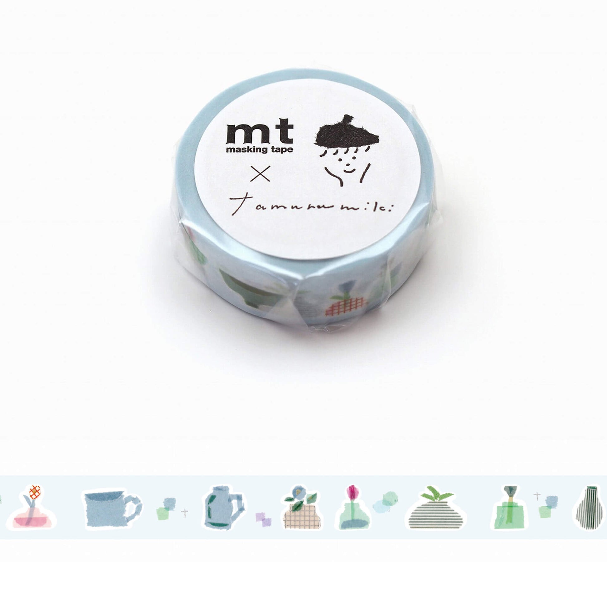 mt × Tamura Miki Washi Tape - Iroiro Glass [15mm] - Washi Tapes