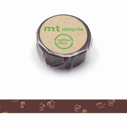 mt upcycle Washi Tape - Coffee Pot & Coffee Maker [15mm] - Washi Tapes