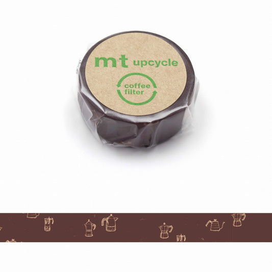 mt upcycle Washi Tape - Coffee Pot & Coffee Maker [15mm] - Washi Tapes
