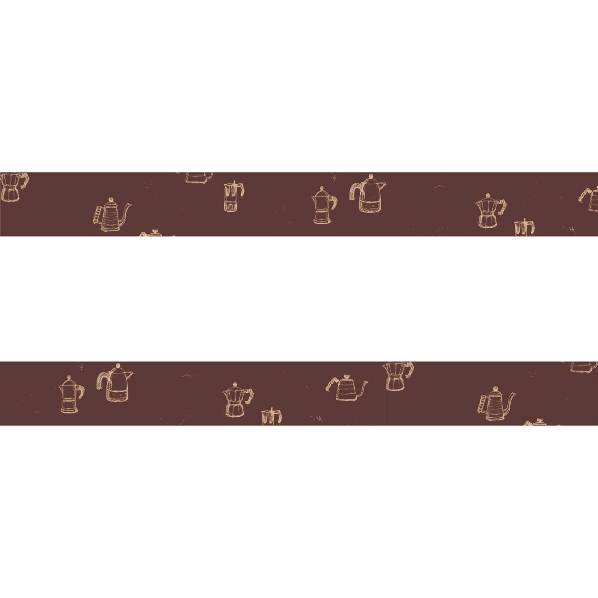 mt upcycle Washi Tape - Coffee Pot & Coffee Maker [15mm] - Washi Tapes
