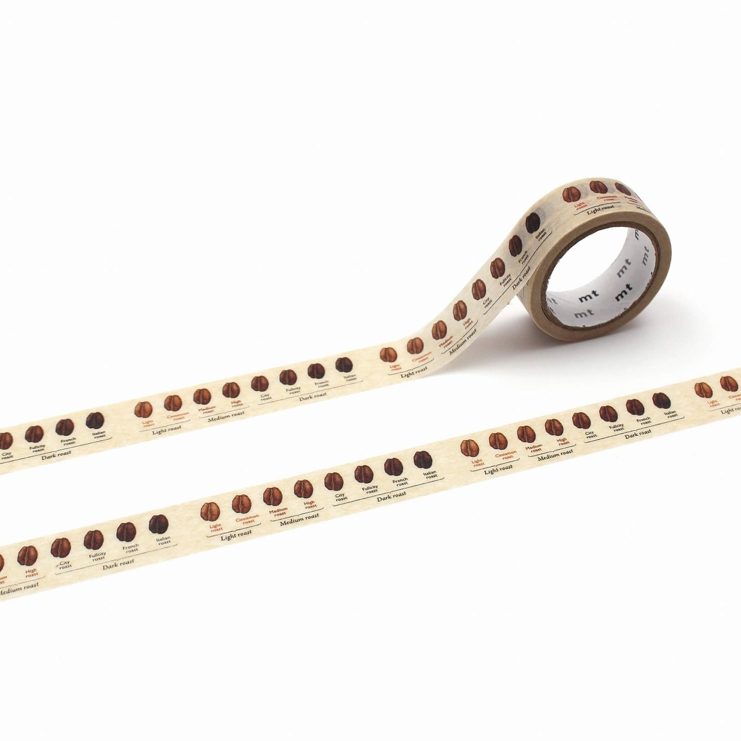 mt upcycle Washi Tape - Coffee Roast [15mm] - Washi Tapes