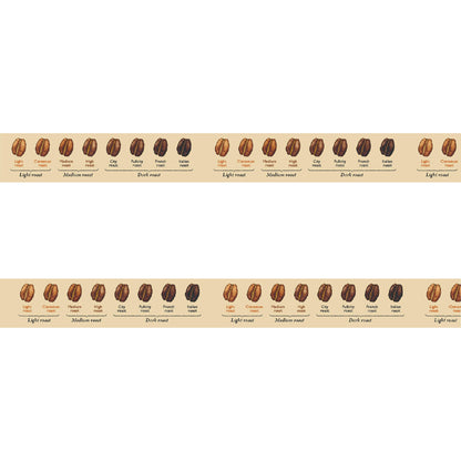 mt upcycle Washi Tape - Coffee Roast [15mm] - Washi Tapes