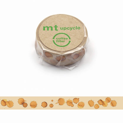 mt upcycle Washi Tape - Coffee Stains [15mm] - Washi Tapes