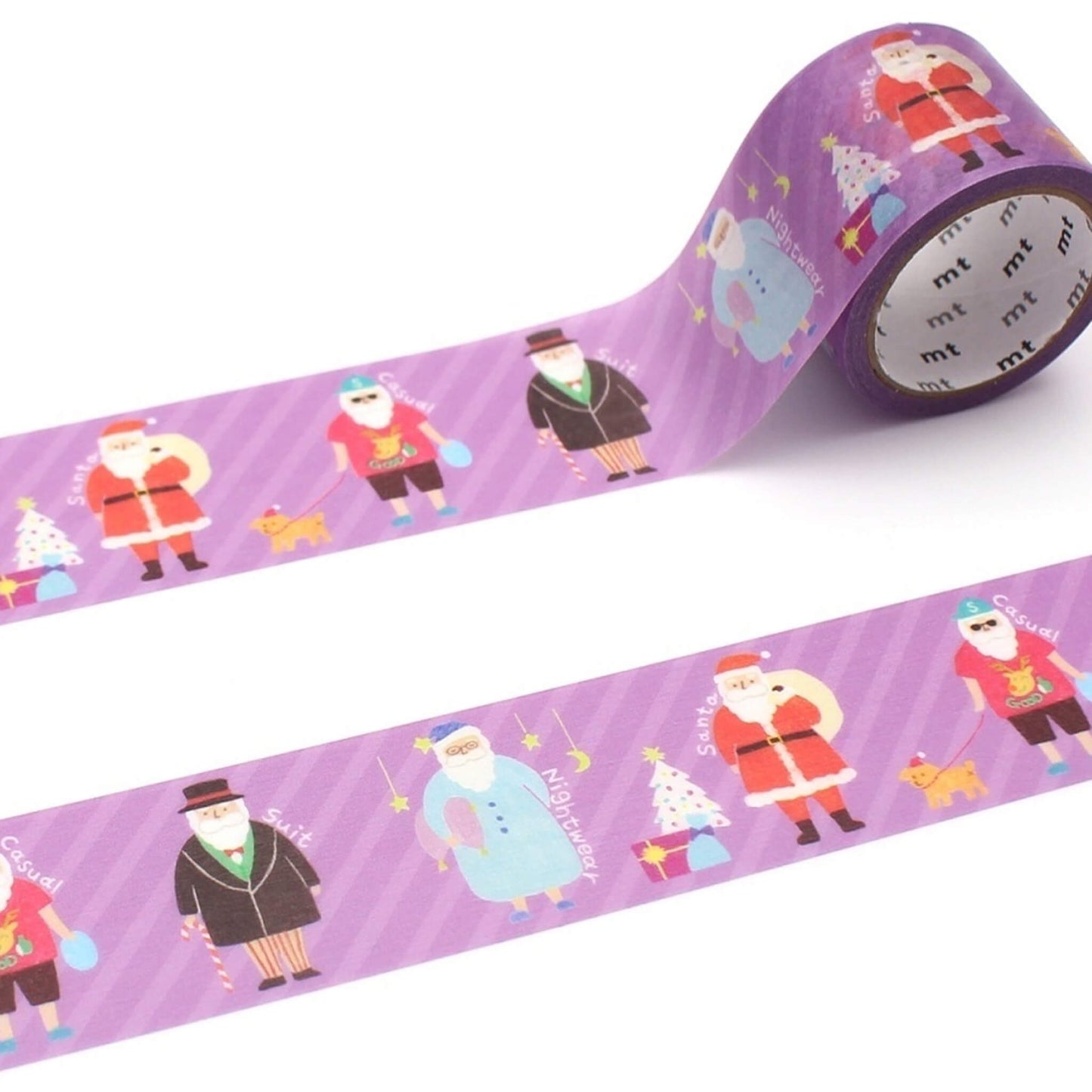 MT Washi Tape Christmas 2025 - Dress - Up Santa [30mm] - Washi Tapes