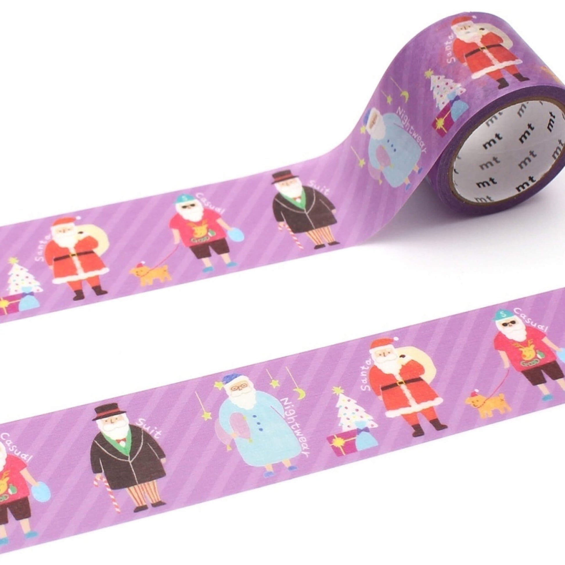MT Washi Tape Christmas 2025 - Dress - Up Santa [30mm] - Washi Tapes