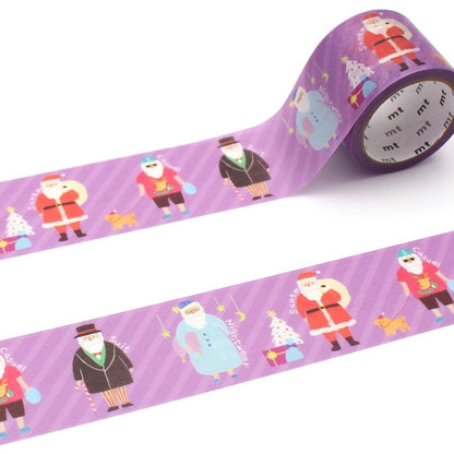 MT Washi Tape Christmas 2025 - Dress - Up Santa [30mm] - Washi Tapes