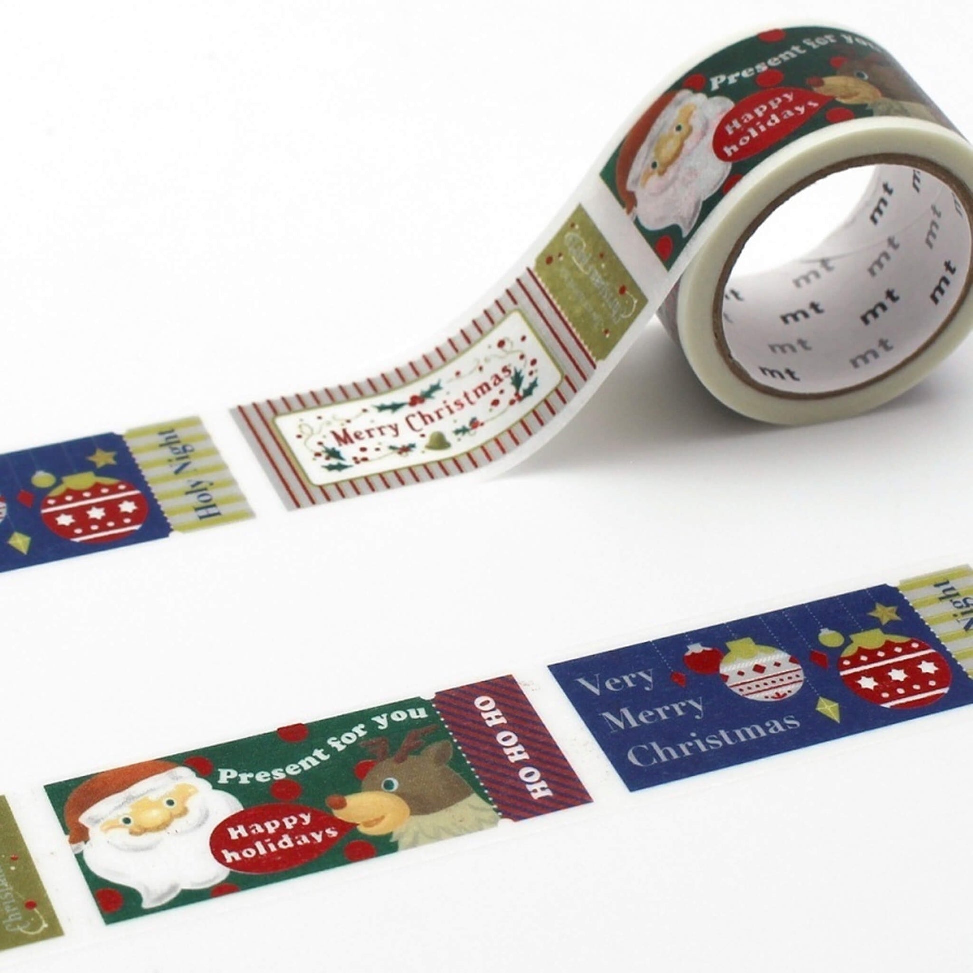MT Washi Tape Christmas 2025 - Foil Christmas Ticket [24mm] - Washi Tapes