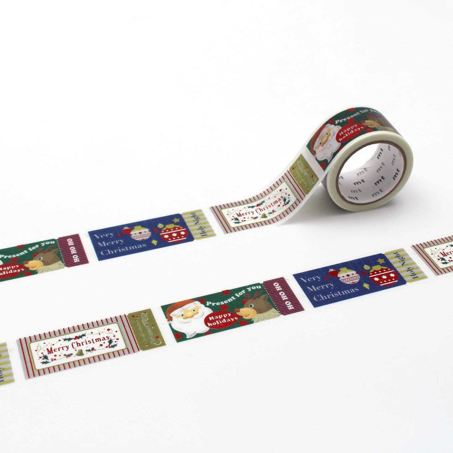 MT Washi Tape Christmas 2025 - Foil Christmas Ticket [24mm] - Washi Tapes
