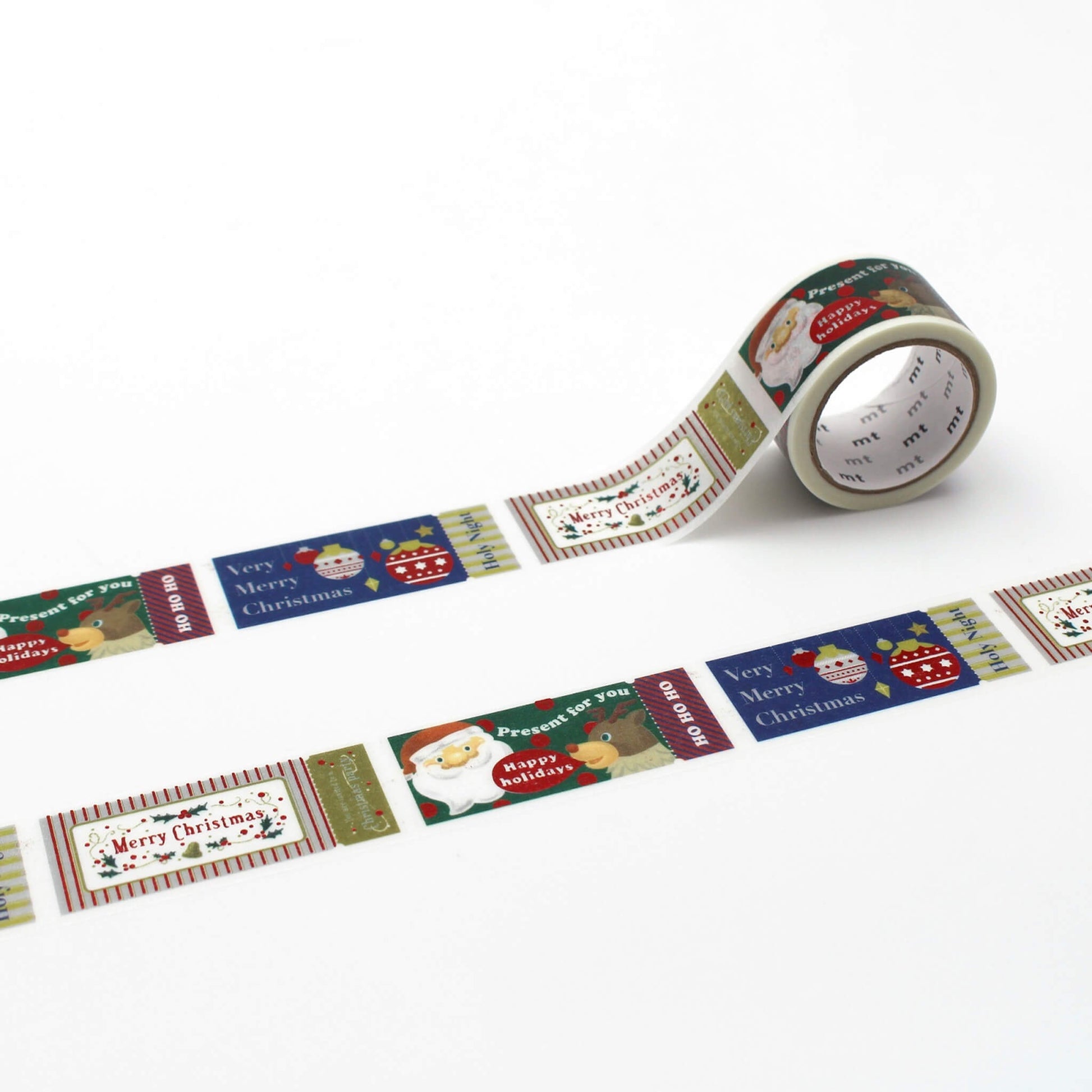 MT Washi Tape Christmas 2025 - Foil Christmas Ticket [24mm] - Washi Tapes