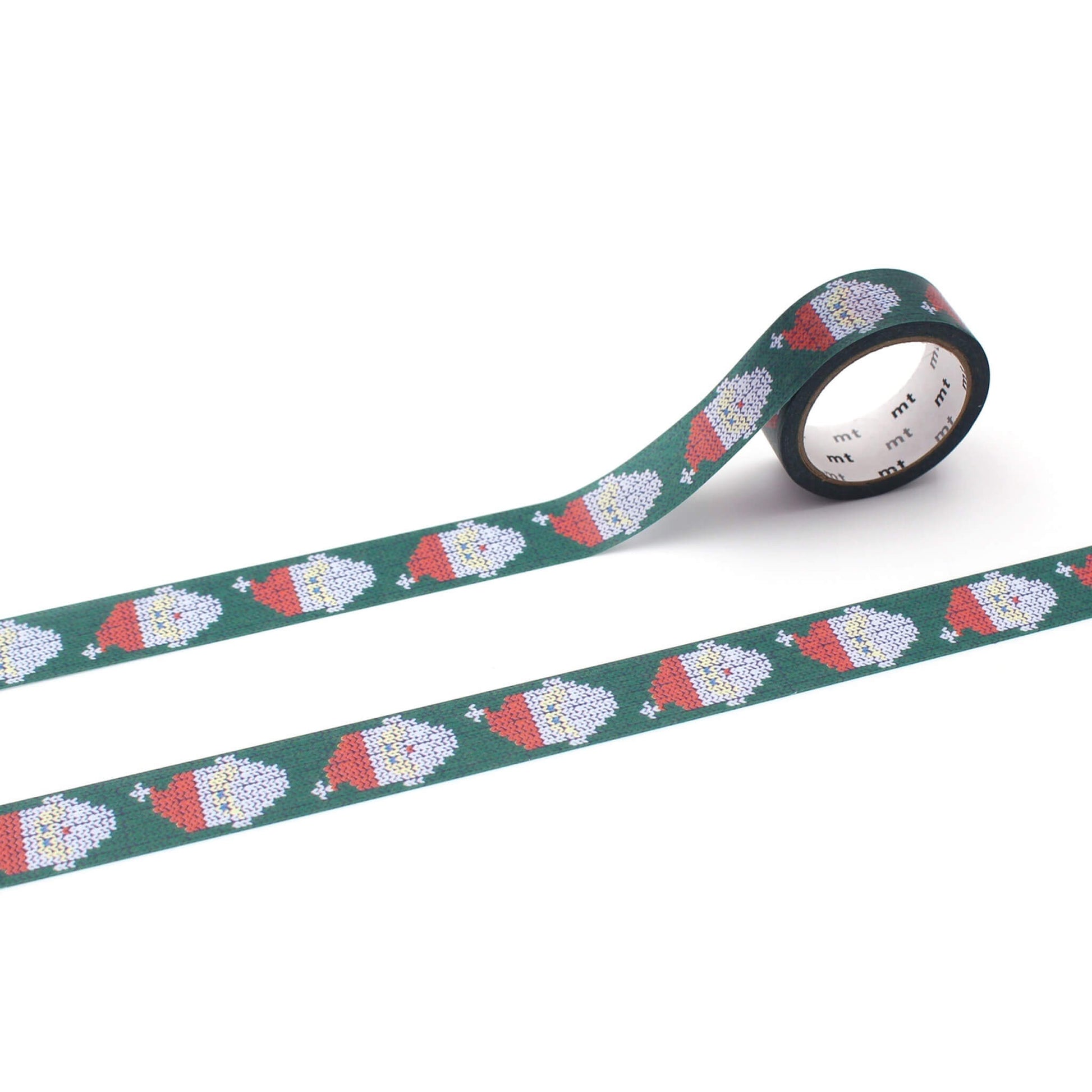MT Washi Tape Christmas 2025 - Knitting Santa [15mm] - Washi Tapes