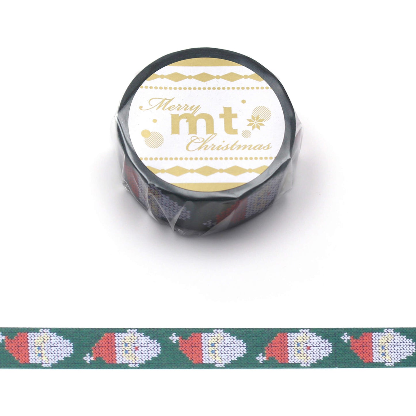 MT Washi Tape Christmas 2025 - Knitting Santa [15mm] - Washi Tapes