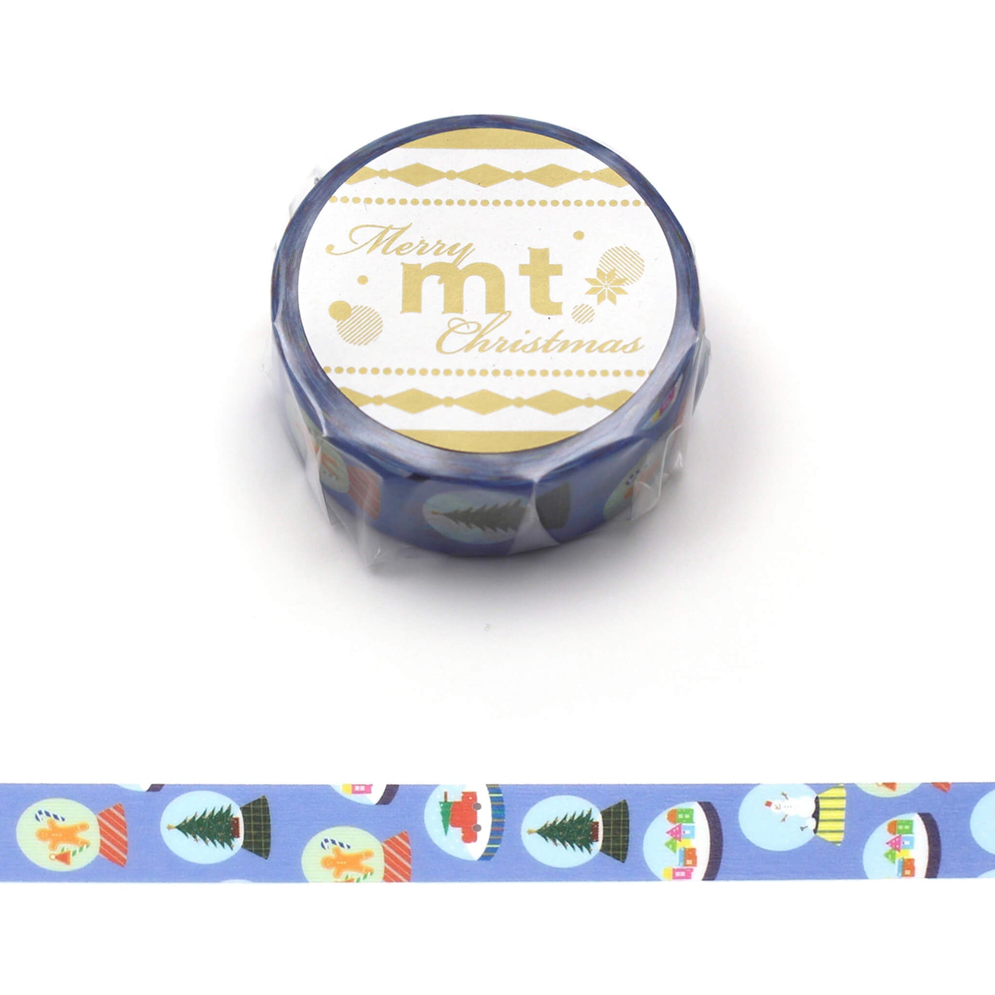 MT Washi Tape Christmas 2025 - Snow Globe Christmas [15mm] - Washi Tapes