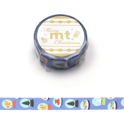 MT Washi Tape Christmas 2025 - Snow Globe Christmas [15mm] - Washi Tapes