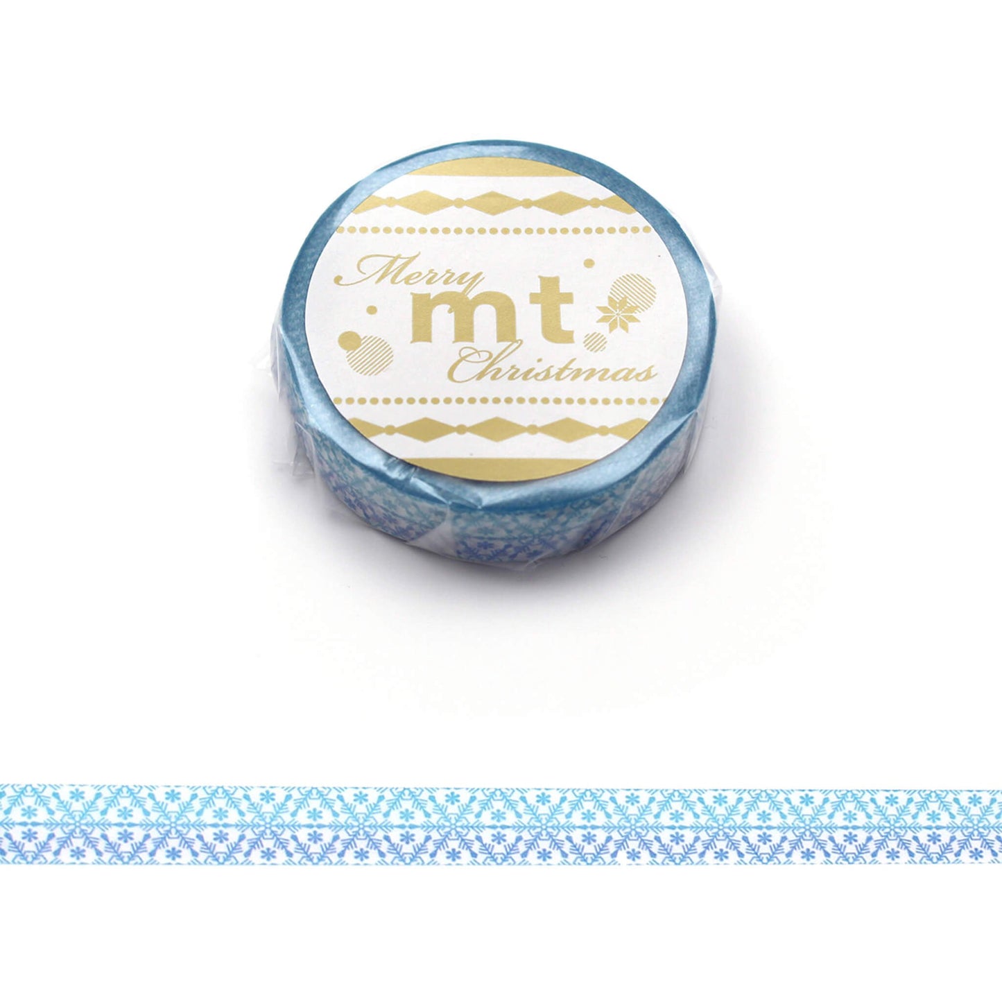 MT Washi Tape Christmas 2025 - Snowflake [10mm] - Washi Tapes
