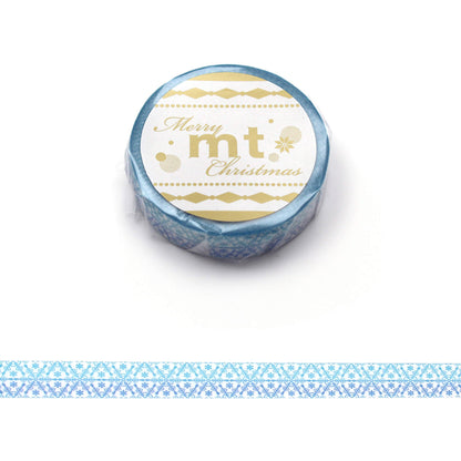 MT Washi Tape Christmas 2025 - Snowflake [10mm] - Washi Tapes