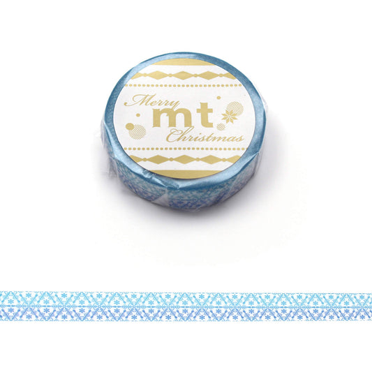 MT Washi Tape Christmas 2025 - Snowflake [10mm] - Washi Tapes