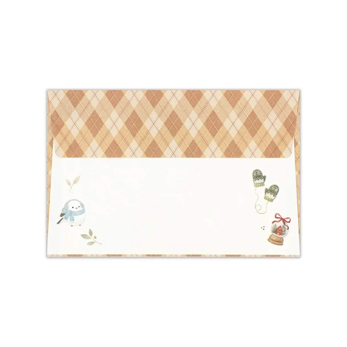 NB Co. Die Cut Winter letter Set - Shimaenaga - Mini Letter Writing Sets