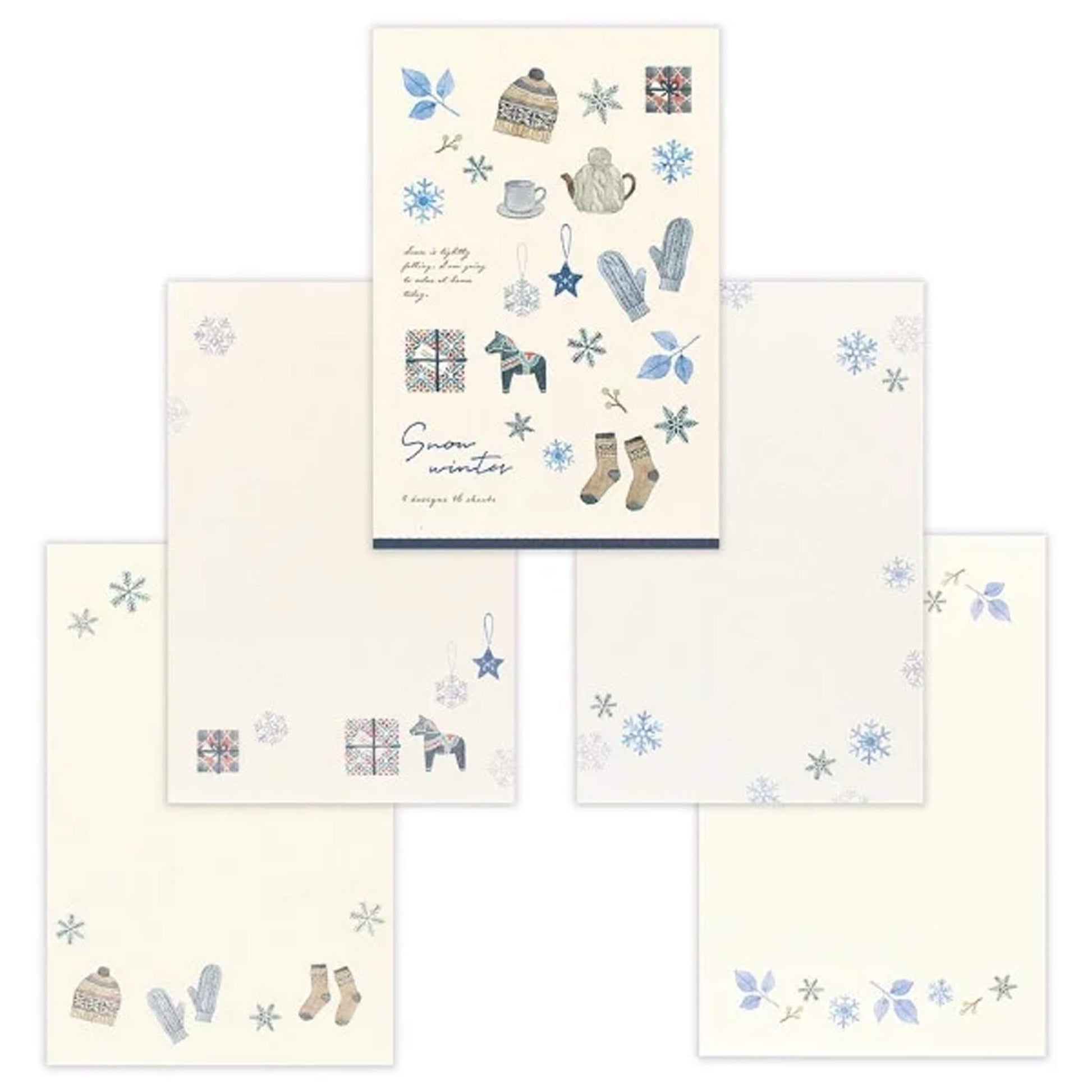 NB Co. Letter Writing Pad - Winter Snow - Letter Writing Pads