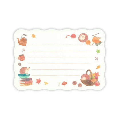 NB Mini Letter Set - Autumn: Hedgehog’s Preparations - Mini Letter Writing Sets