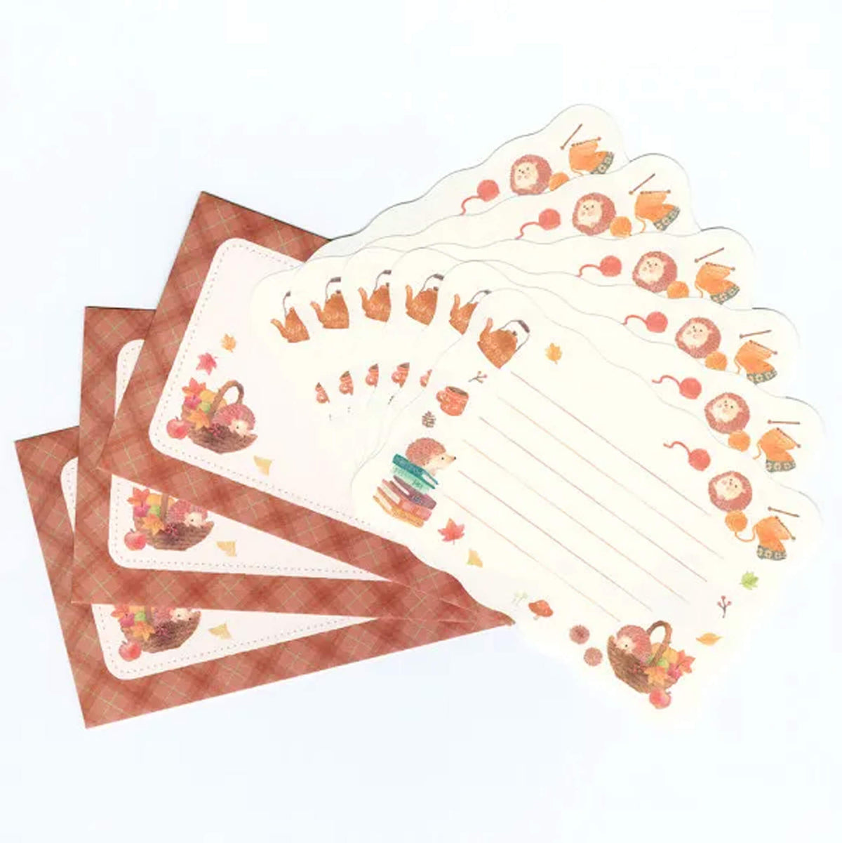 NB Mini Letter Set - Autumn: Hedgehog’s Preparations - Mini Letter Writing Sets