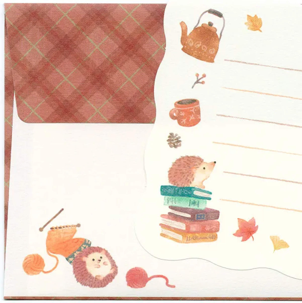 NB Mini Letter Set - Autumn: Hedgehog’s Preparations - Mini Letter Writing Sets