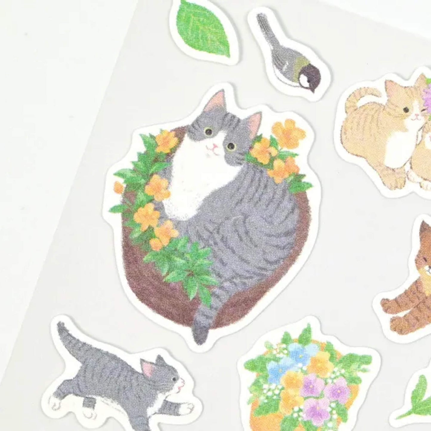 NB Sticker Sheet Nyantomo - Hananiwa - Sticker Sheets