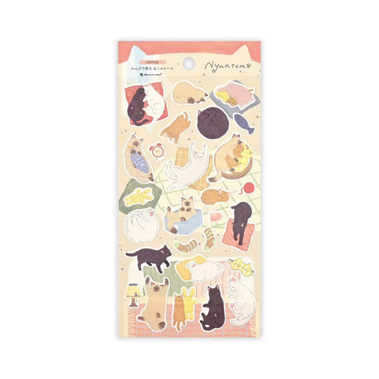 NB Sticker Sheet Nyantomo - Nenne - Sticker Sheets