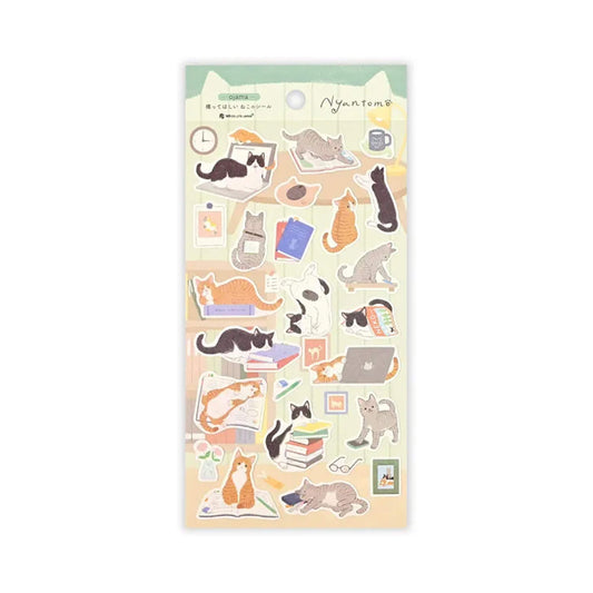 NB Sticker Sheet Nyantomo - Ojama - Sticker Sheets