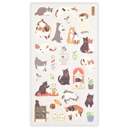 NB Sticker Sheet Nyantomo - Shitamachi - Sticker Sheets
