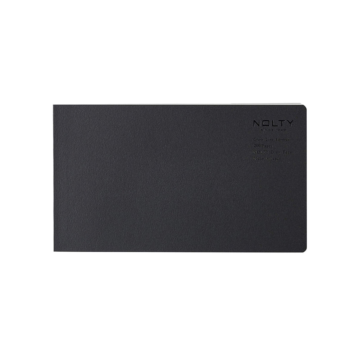 NOLTY Notebook Horizontal Slim Cross Line - Notebooks – Paper Whisper