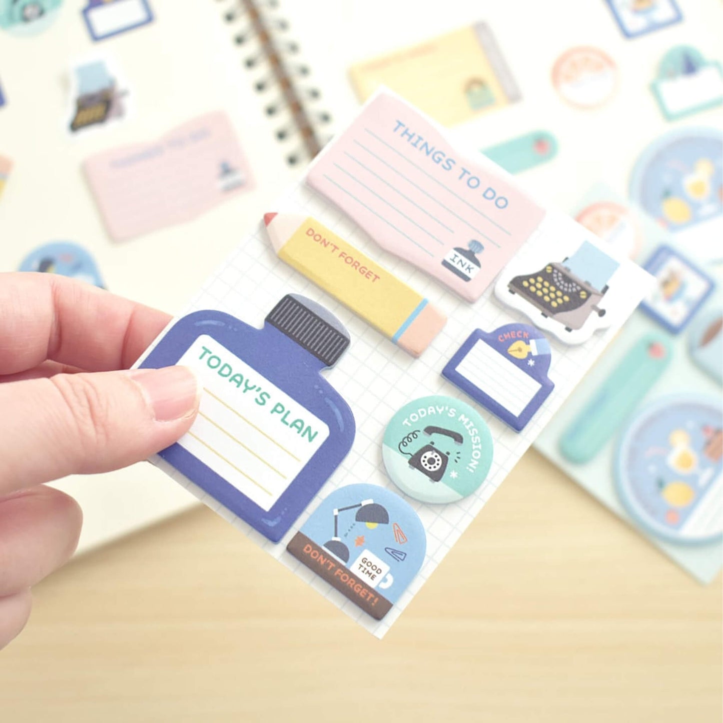 Papier Platz × Eric Mini Sticky Notes - Stationery - Sticky Notes