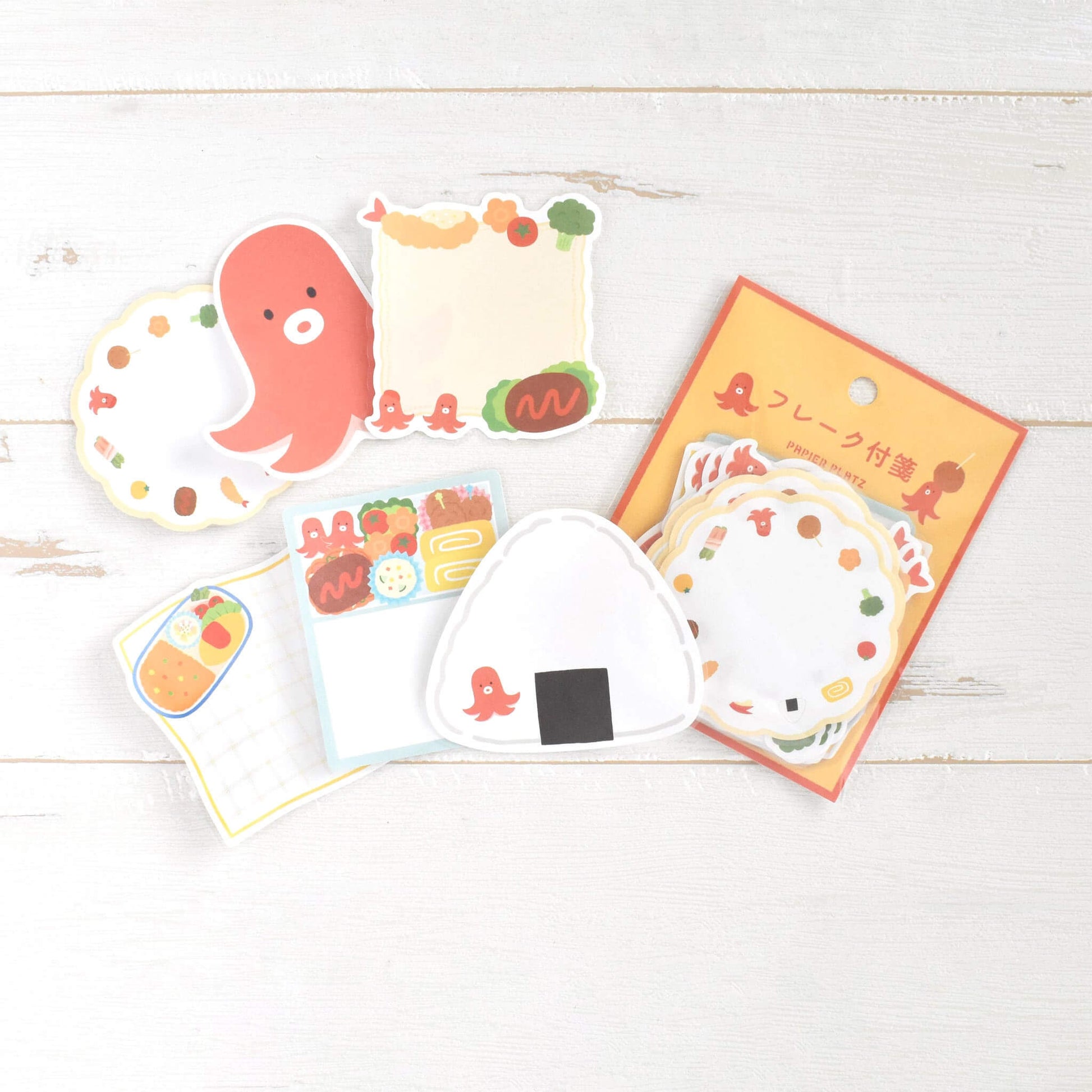 Papier Platz Flake Sticky Notes - Bento - Sticky Notes