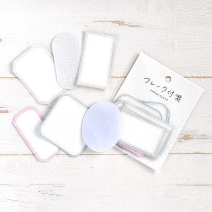 Papier Platz Flake Sticky Notes - Simple Frame - Sticky Notes