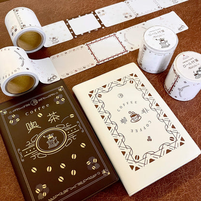 Papier Platz × Fukuwake Pocket Log Notebook - Coffee Grinder - Notebooks